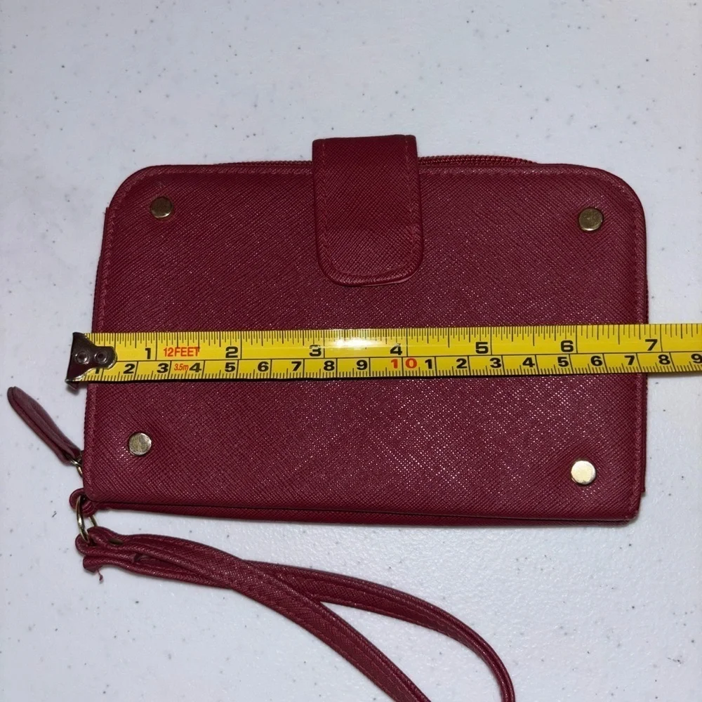 Chic Burgundy Women's Wallet